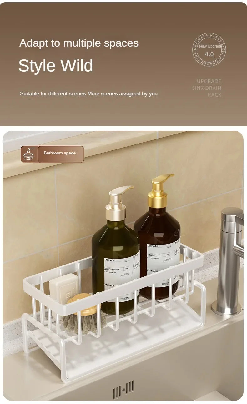 Kitchen Shelf Rag Storage